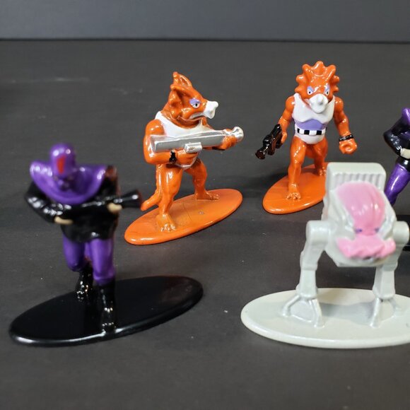 Lot of 6 TMNT Villains Metalfigs Mini Figures Toys Teenage Mutant Ninja Turtles - Picture 5 of 9